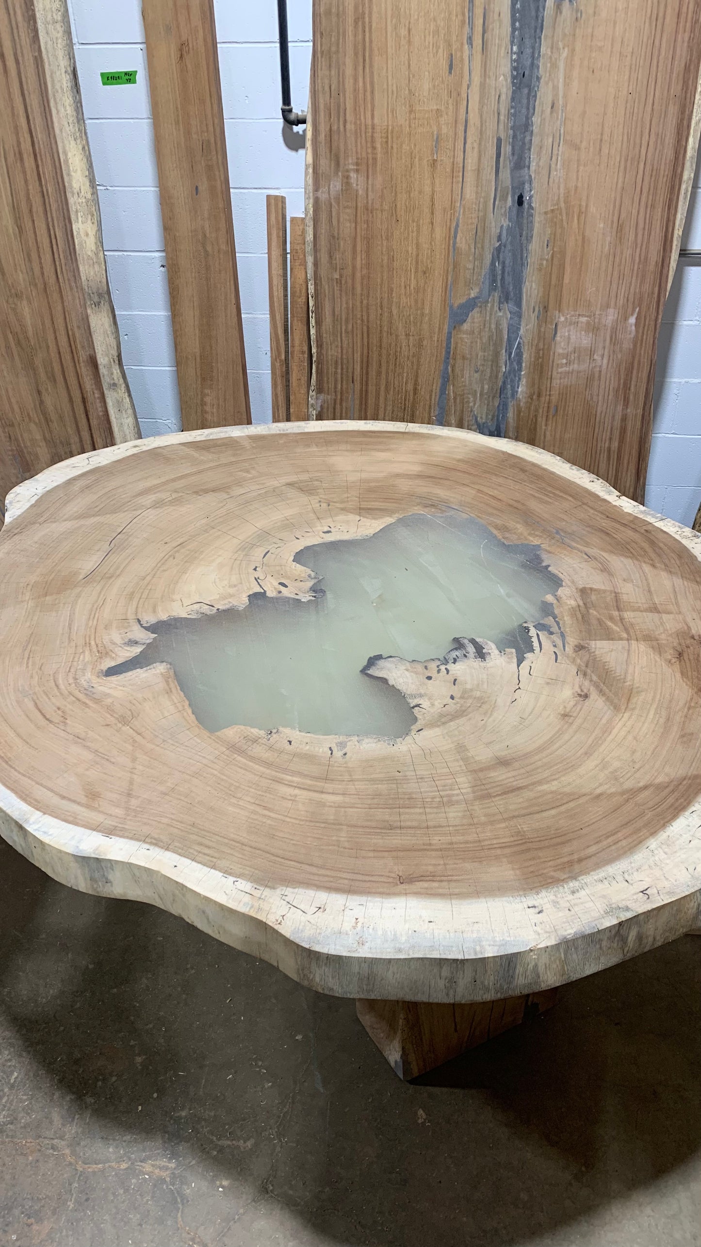 Giant Round Slab 78"x66"x3"