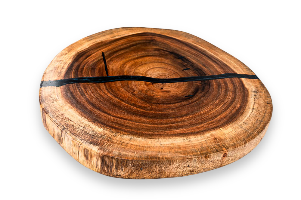 Custom Live Edge Dining Tables for Interior Design and Home Decor accented with rustic slab Coffee/End table furniture.