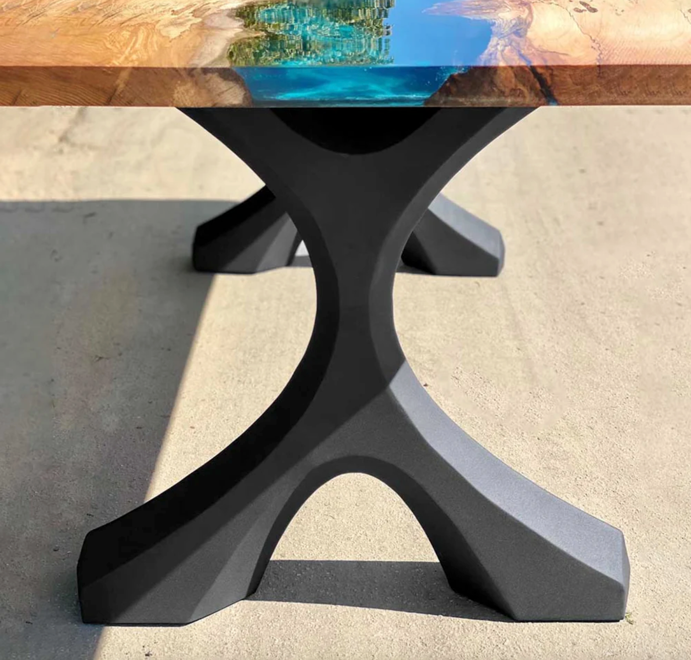 Custom Live Edge Dining Tables for Interior Design and Home Decor accented with rustic slab Coffee/End table furniture.