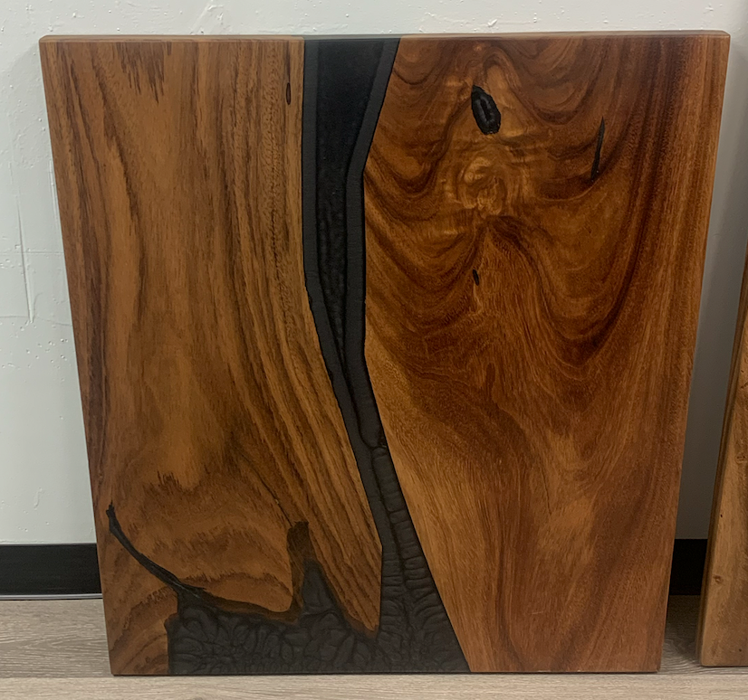 Custom Live Edge Dining Tables for Interior Design and Home Decor accented with rustic slab Coffee/End table furniture.