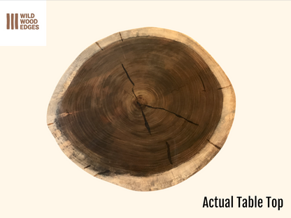 Custom Live Edge Dining Tables for Interior Design and Home Decor accented with rustic slab Coffee/End table furniture.