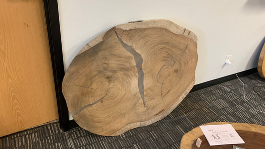 Table Top Round Slab 52"x34"x2"