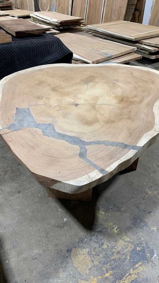 Table Top Round Slab 65"x58"x3"