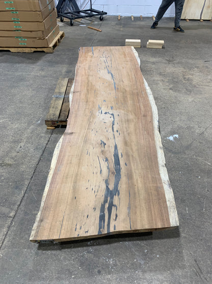 Custom Live Edge Dining Tables for Interior Design and Home Decor accented with rustic slab Coffee/End table furniture.