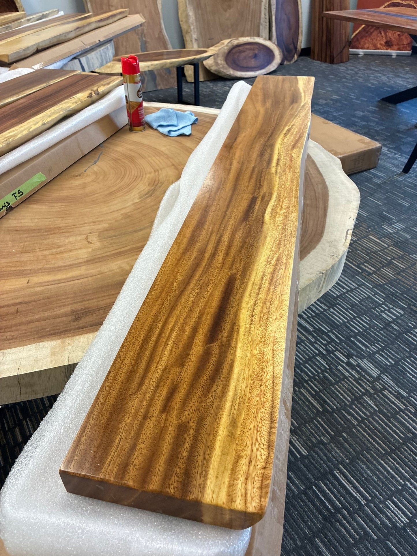 Live Edge Shelves