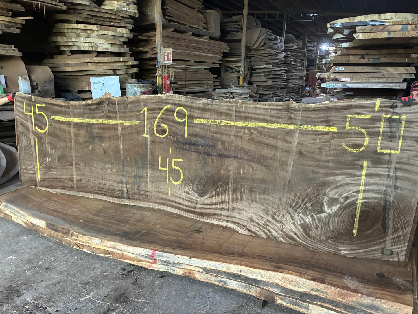 Slab 169"L x 47”W X 2"H SL076GNC (8ft)