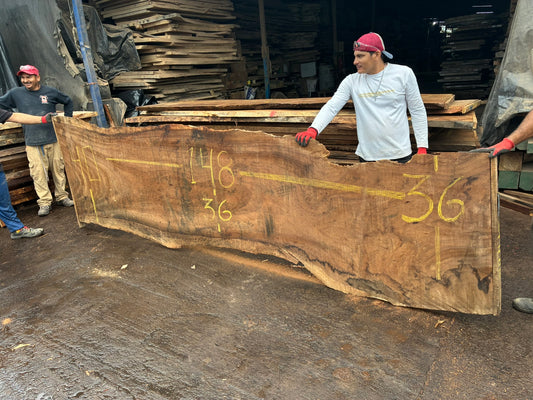 Slab 148" L x 37” W X 2" H SL028GNC