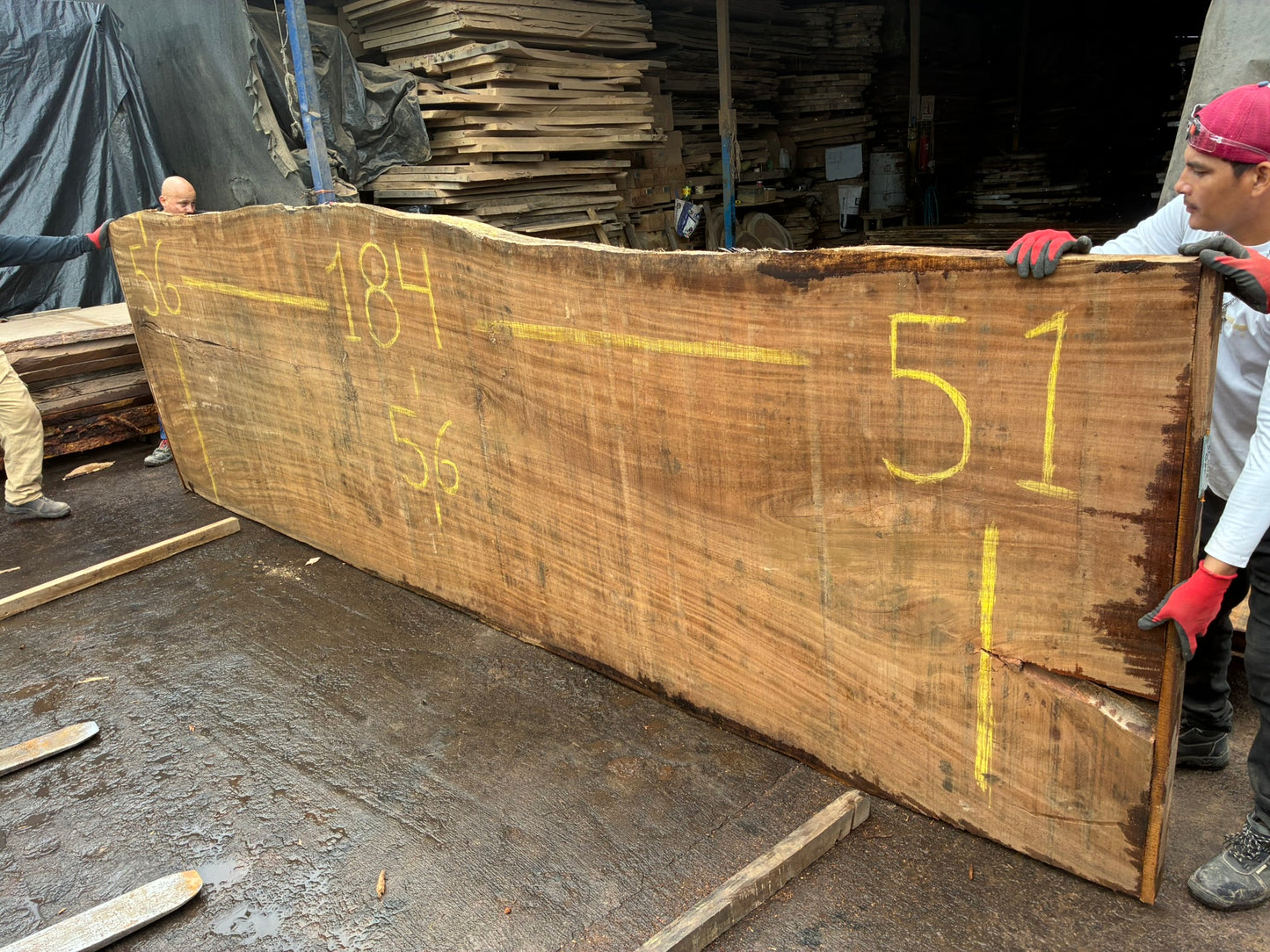 Slab 184"L x 54”W X 2"H SL048GNC