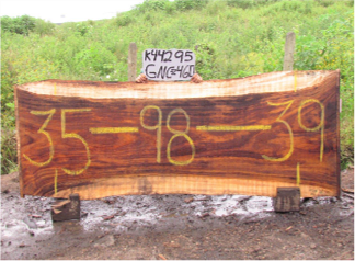 Slab 98"L x 37”W X 2"H K44295GNC
