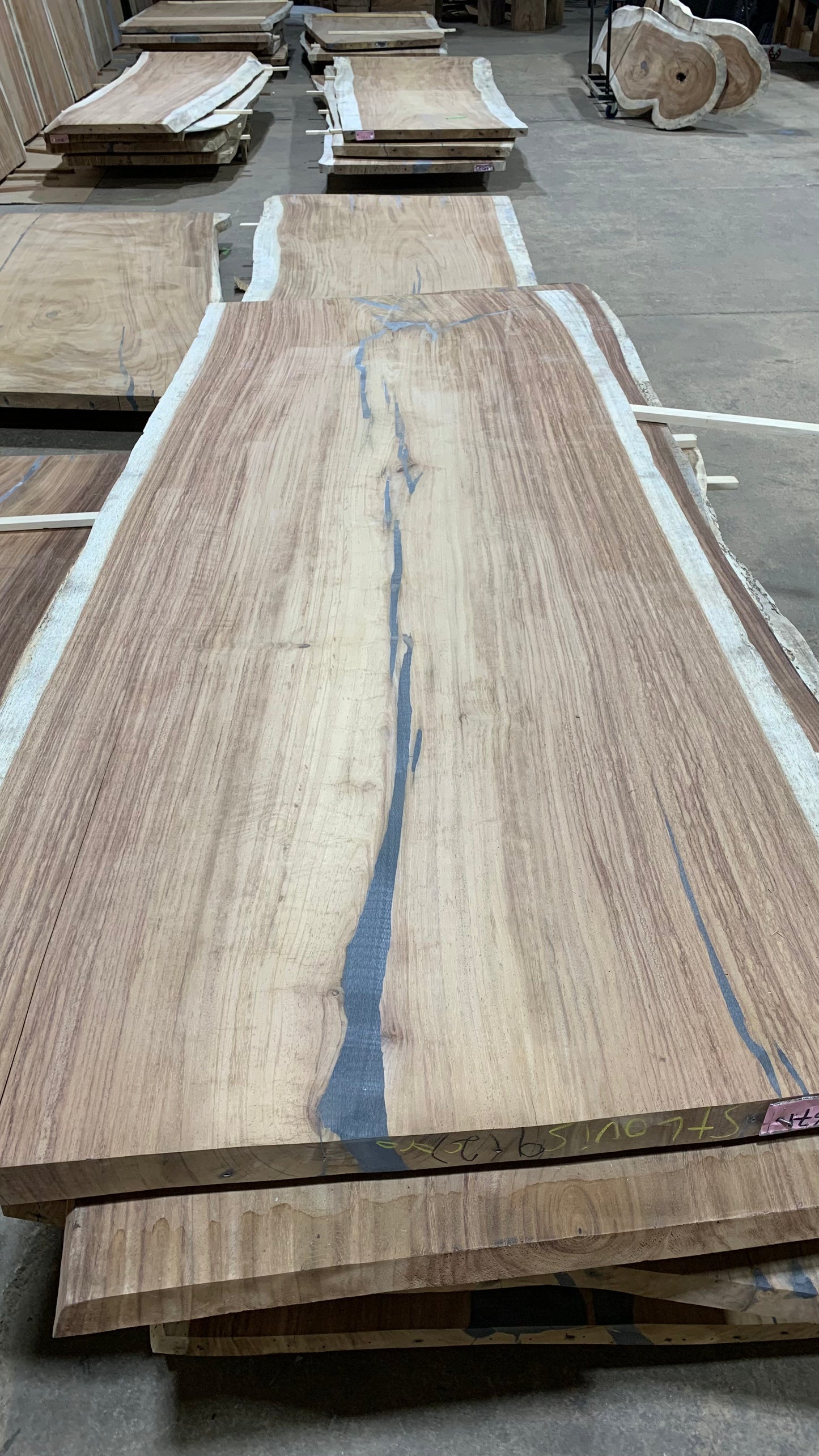 Table Top Slab 118" L x 37" W