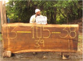Slab 105"L x 40”W X 2" K49114GNC