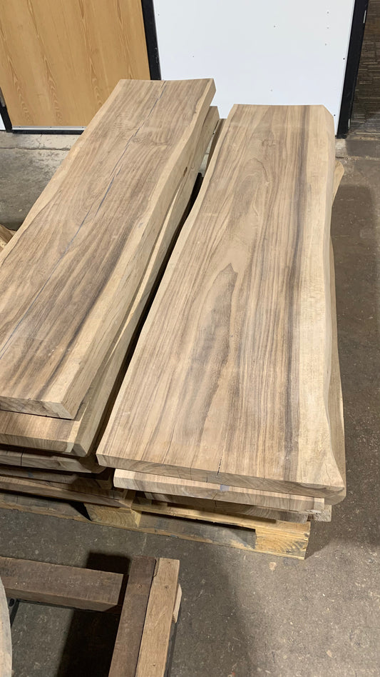 Parota Live Edge 60"L x 15"W x 1.5"T