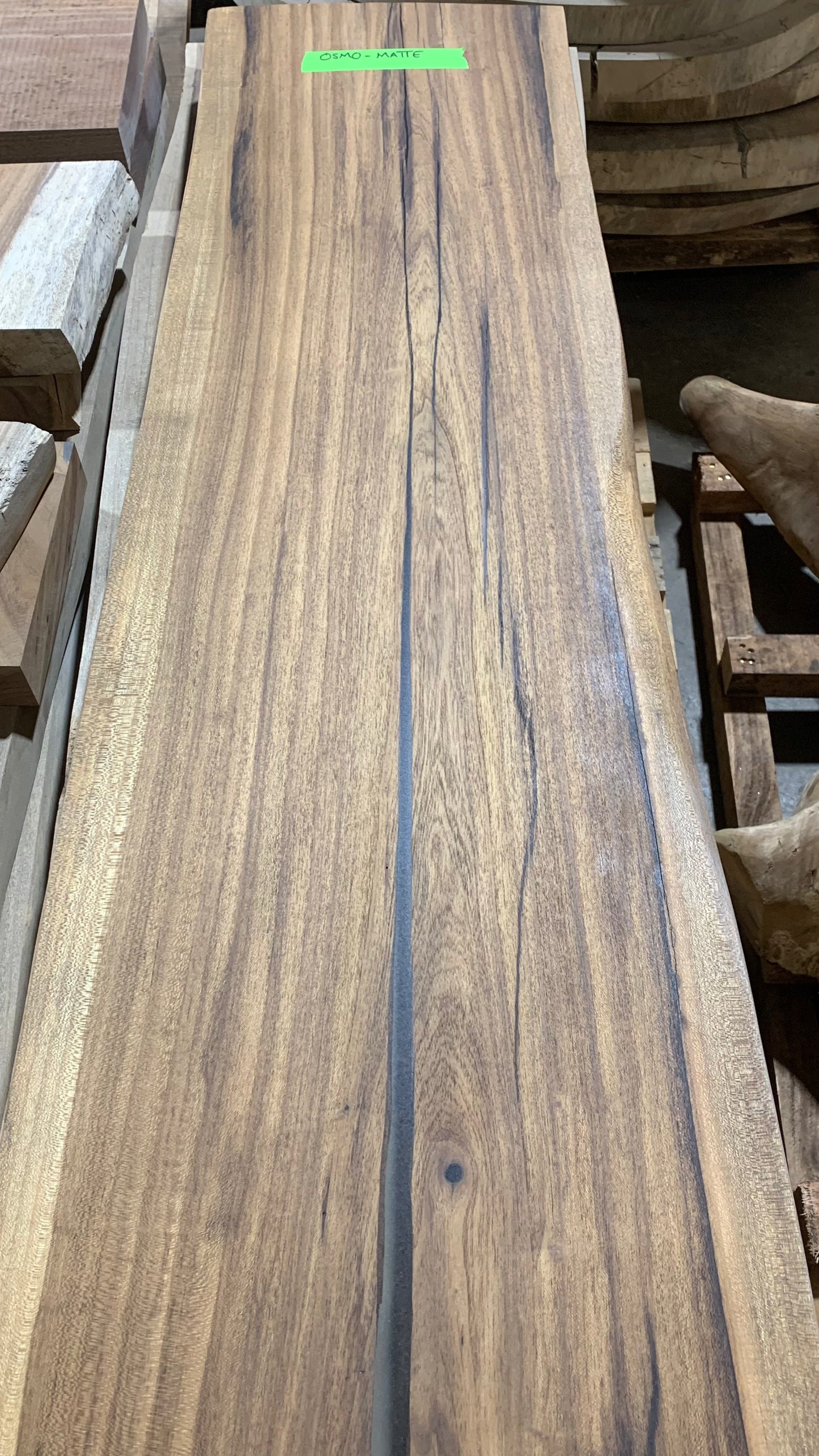 Parota Live Edge 60"L x 15"W x 1.5"T