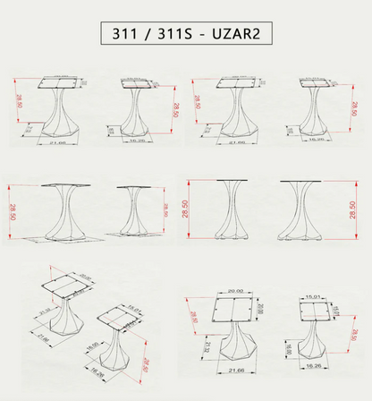Custom Live Edge Dining Tables for Interior Design and Home Decor accented with rustic slab Coffee/End table furniture.