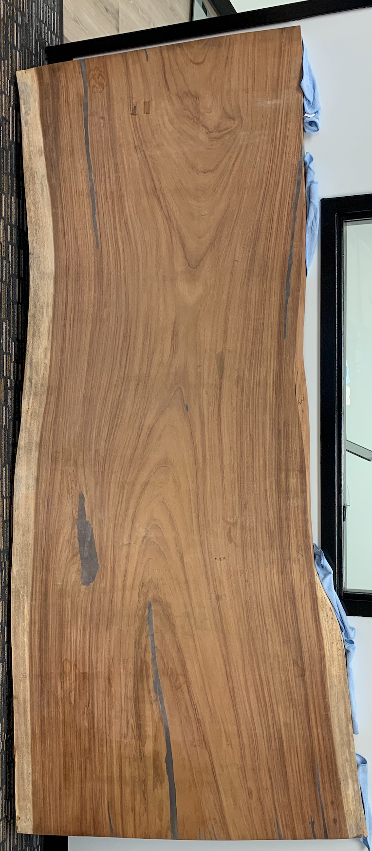 Custom Live Edge Dining Tables for Interior Design and Home Decor accented with rustic slab Coffee/End table furniture.