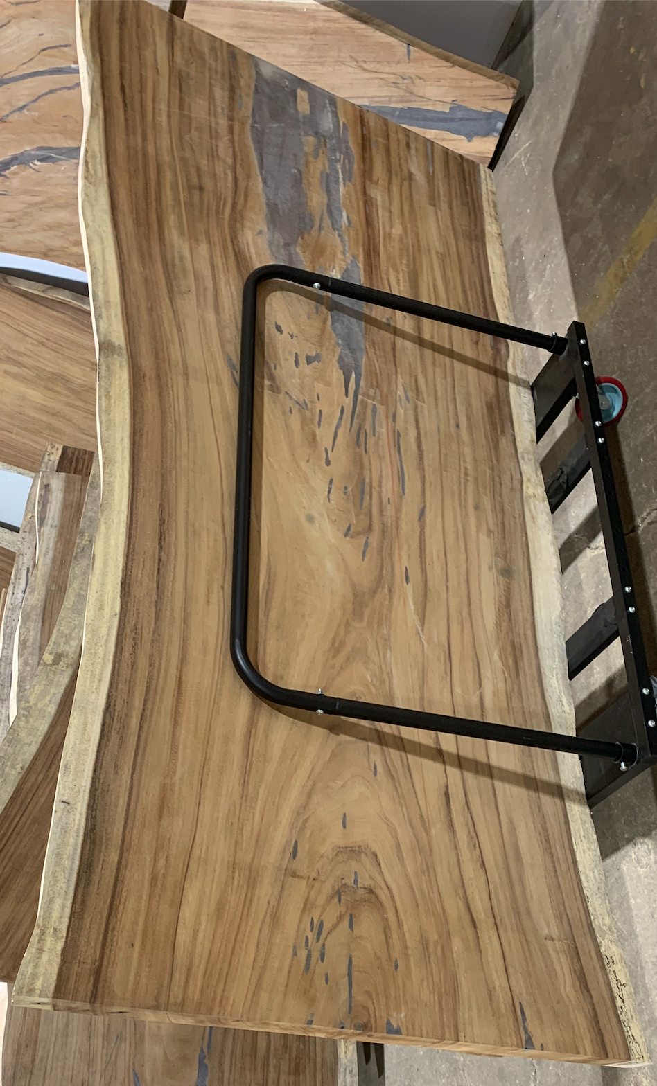 Custom Live Edge Dining Tables for Interior Design and Home Decor accented with rustic slab Coffee/End table furniture.
