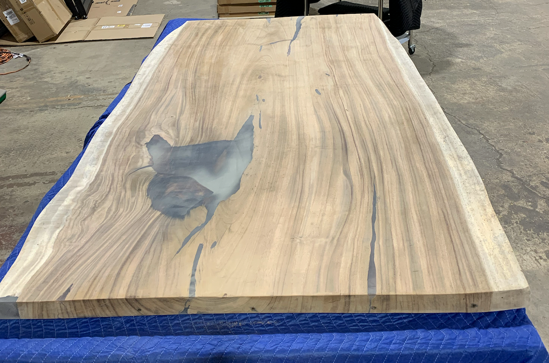 Custom Live Edge Dining Tables for Interior Design and Home Decor accented with rustic slab Coffee/End table furniture.