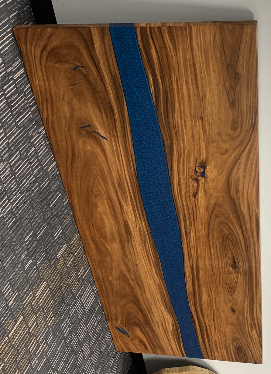 Custom Live Edge Dining Tables for Interior Design and Home Decor accented with rustic slab Coffee/End table furniture.