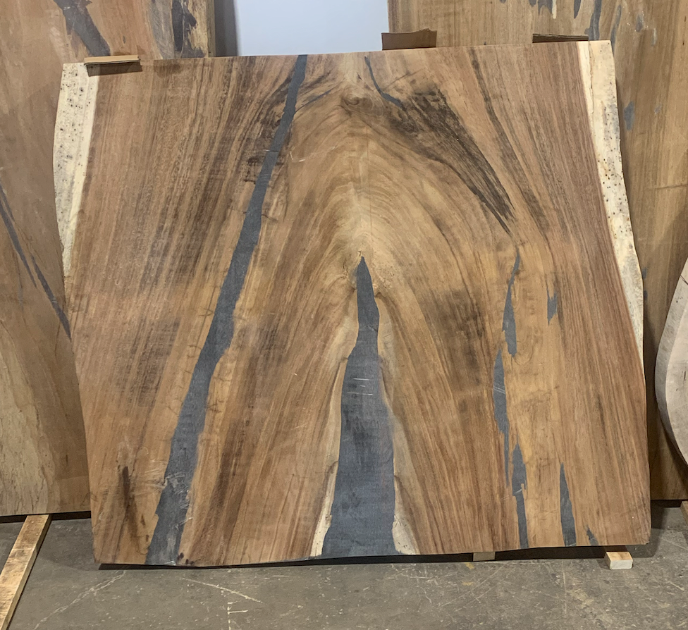 Custom Live Edge Dining Tables for Interior Design and Home Decor accented with rustic slab Coffee/End table furniture.