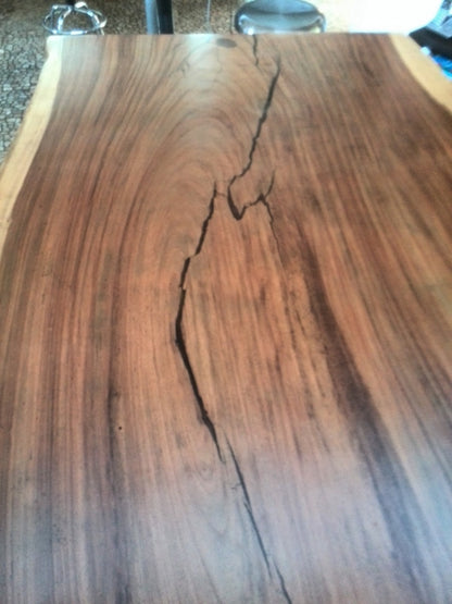 Custom Live Edge Dining Tables for Interior Design and Home Decor accented with rustic slab Coffee/End table furniture.